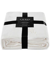 Lauren Ralph Micromink Plush Blanket