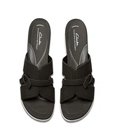 Clarks Cloudsteppers Women's Breeze Rae Mia Slip-On Flat Sandals