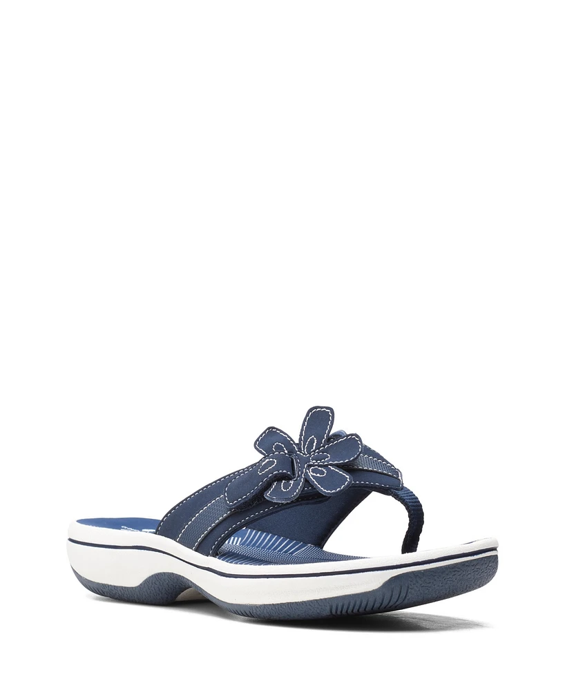 Clarks Cloudsteppers Women's Brinkley Flora Slip-On Sandals