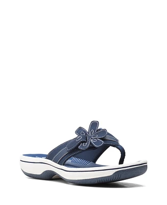 Clarks Cloudsteppers Women's Brinkley Flora Slip-On Sandals