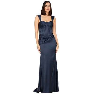 Lara Women's Sleeveless Corset Gown