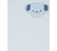 Carter's Baby Boys 4-Pc. Cotton Puppy-Print Outfit Set