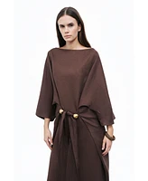 Nocturne Women's Accessory Detailed Midi Dress