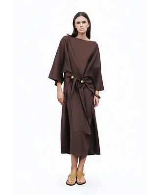 Nocturne Women's Accessory Detailed Midi Dress