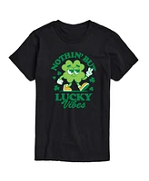 Airwaves Men's St Patrick's Nothin' But Lucky Vibes Short Sleeve T-Shirt