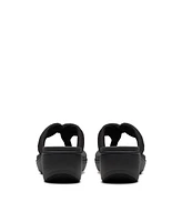 Clarks Cloudsteppers Women's Breeze Rae Erin Slip-On Flat Sandals