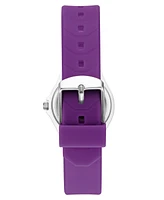 Armitron Kid's Quartz Petal Pop Purple Resin Watch, 32mm