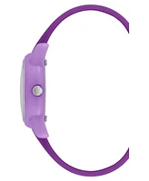 Armitron Kid's Quartz Playtime Purple Butterflies Watch, 30mm