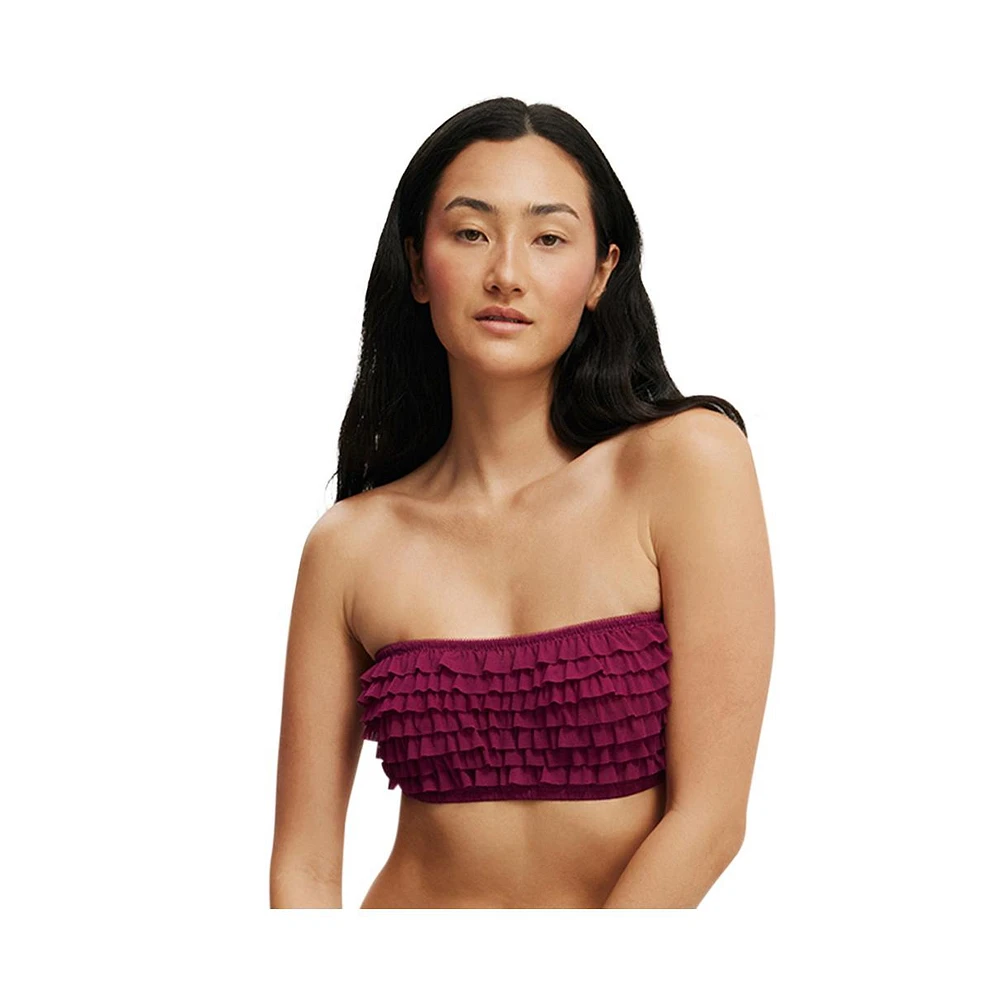 Cotton On Women's Rara Ruffle Bandeau