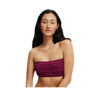 Cotton On Women's Rara Ruffle Bandeau