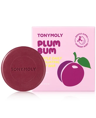 Tonymoly Plum Bum Gentle Daily Exfoliating Body Bar, 100 g