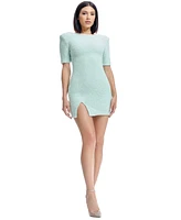 Dress the Population Women's Maddox Short-Sleeve Mini