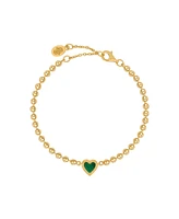 Blessings of Love Malachite Heart Bracelet