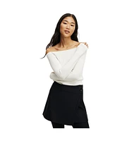 Cotton On Women's Active Fleece Lined Split Leg Flare
