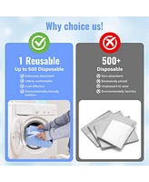 Washable Underpads, Reusable Ultra Absorbent Incontinence Bed Pads for Adults & Seniors, Protective Durable Bedding Shield, 2 Pack
