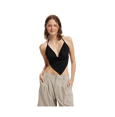 Cotton On Women's Jordie Cowl Neck Halter