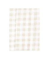 Hudson Baby Boys and Girls Cotton Poly Flannel Burp Cloths 8-Pack, Neutral Safari, One Size