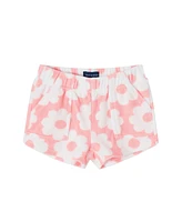 Andy & Evan Toddler Girls Toddler/Child Long Sleeve Crew & Short Sweat Set