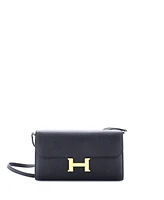 Pre-Owned HERMES Constance To Go Wallet Epsom