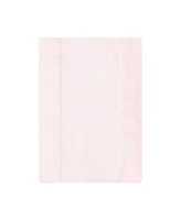 Hudson Baby Boys and Girls Cotton Poly Flannel Burp Cloths 8-Pack, Pink Honey Bunny, One Size