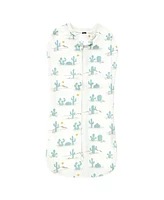 Hudson Baby Baby Boys Hudson Unisex Newborn Sleep Pod, Desert Cactus, 0-2 Months