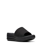 Clarks Cloudsteppers Women's Drift Twist Slip-On Flat Sandals