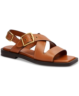 Coach Women's Archival Buckled Flat Sandals