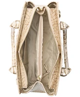 Brahmin Finley Leather Satchel