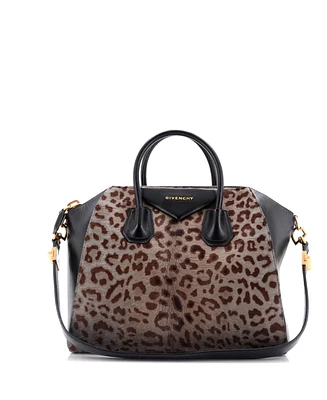 Pre-Owned Givenchy Medium Antigona Bag Pony Hair