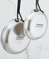 KitchenAid Stainless Steel 5-Ply Clad 10" Open Frypan