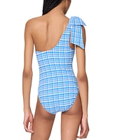 Kate Spade New York Women's One-Shoulder One-Piece Swimsuit