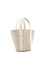 Pre-Owned Goyard Pm Belharra Tote Coated Canvas