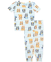Bluey Toddler Boys Short-Sleeve Top & Pants Pajamas, 2 Piece Set