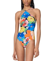 Kate Spade New York Women' High-Neck One-Piece Swimsuit