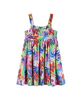 Andy & Evan Toddler Girls Toddler/Child Tropical Print Dress