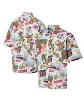 Reyn Spooner Men's White Cincinnati Reds Scenic Button-Up Shirt