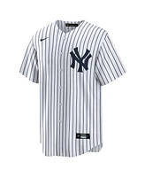 Nike Men's Jazz Chisholm Jr. White New York Yankees Home Replica Player Jersey