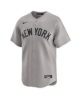 Nike Men's Aaron Judge Gray New York Yankees Road Limited Player Jersey