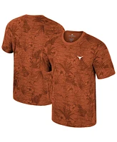Colosseum Men's Burnt Orange Texas Longhorns Floral Printed T-Shirt