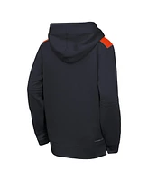 Nike Big Boys and Girls Navy Detroit Tigers Authentic Collection Performance Pullover Hoodie
