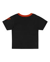 Outerstuff Toddler 2-Piece Black Baltimore Orioles Bonus Ball T-Shirt and Shorts Set