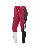 Wear by Erin Andrews Women's Cardinal/Black Arizona Cardinals Color Block Leggings