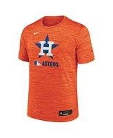 Nike Men's Orange Houston Astros Authentic Collection Velocity Performance Practice T-Shirt