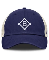 Nike Men's Royal/Natural Brooklyn Dodgers Cooperstown Collection Club Trucker Adjustable Hat