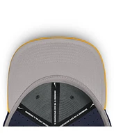 Nike Men's Navy West Virginia Mountaineers On-Field Dugout True Performance Fitted Hat