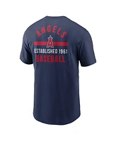 Nike Men's Navy Los Angeles Angels 2-Hit T-Shirt