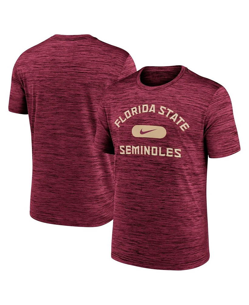 Nike Men's Garnet Florida State Seminoles Velocity Mascot Performance T-Shirt
