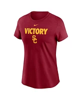 Nike Women's Cardinal Usc Trojans Local Ultimate Chant T-Shirt