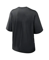 Nike Women's Black Carolina Panthers Boxy T-Shirt