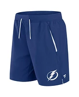Fanatics Men's Blue Tampa Bay Lightning Authentic Pro Rink Performance Shorts